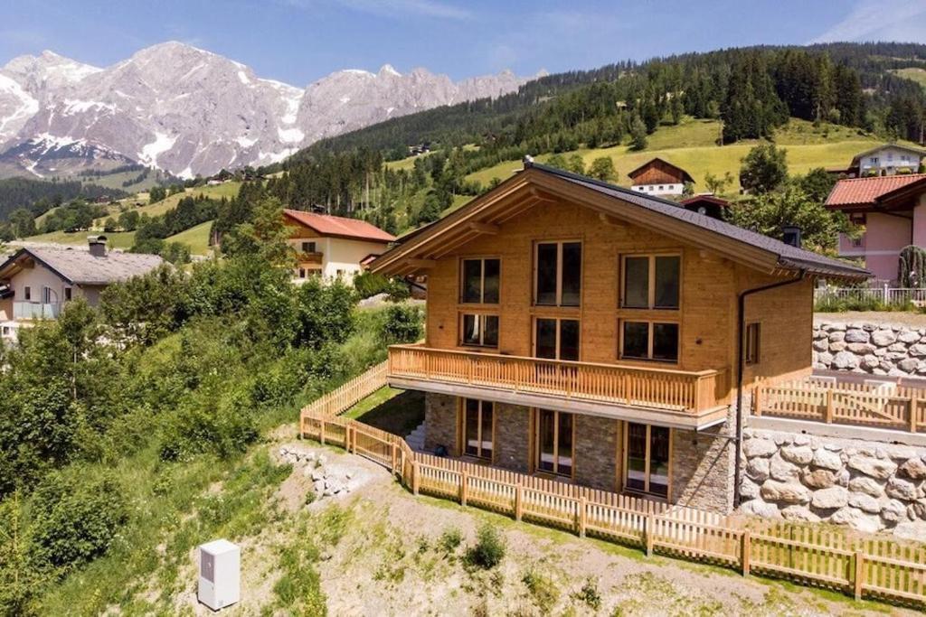 Chalet Ausblicklodge Mühlbach am Hochkönig Exterior foto